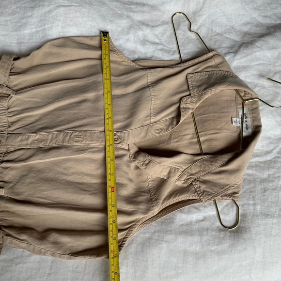 Anthropologie Cloth & Stone utility romper sleeveless - Picture 10 of 11